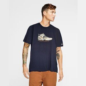 NIKE Zoom LeBron 5 T-shirt Navy Blue Sz 3XL VINTAGE